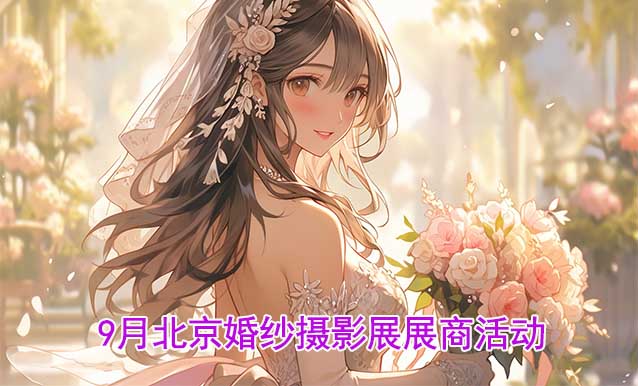 9月北京婚纱摄影展💑展商活动(订单享福利)